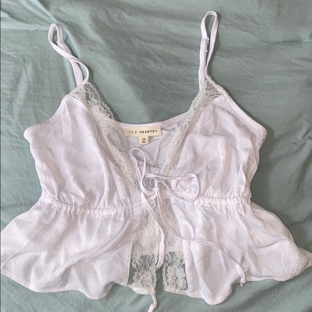 front tie top